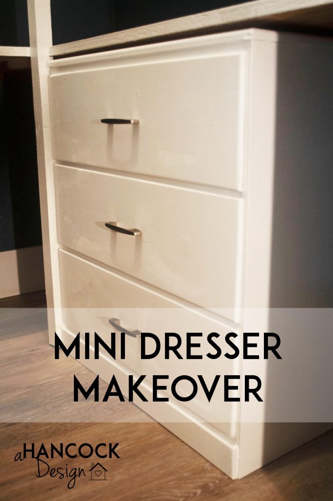 Complete Dresser Remodel Mini Makeover