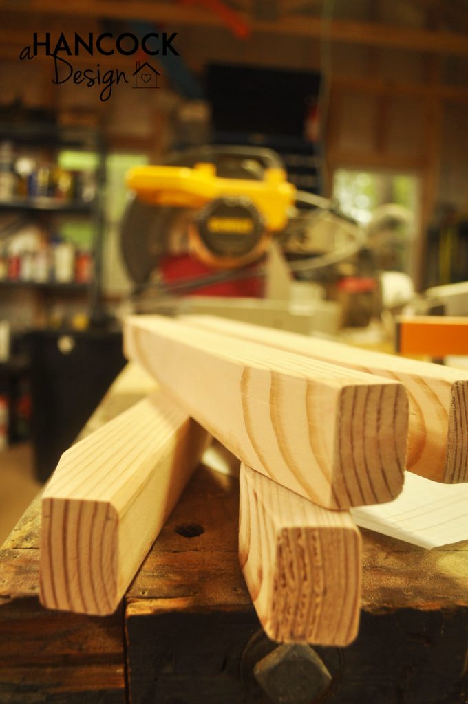 tapered legs custom diy footboard