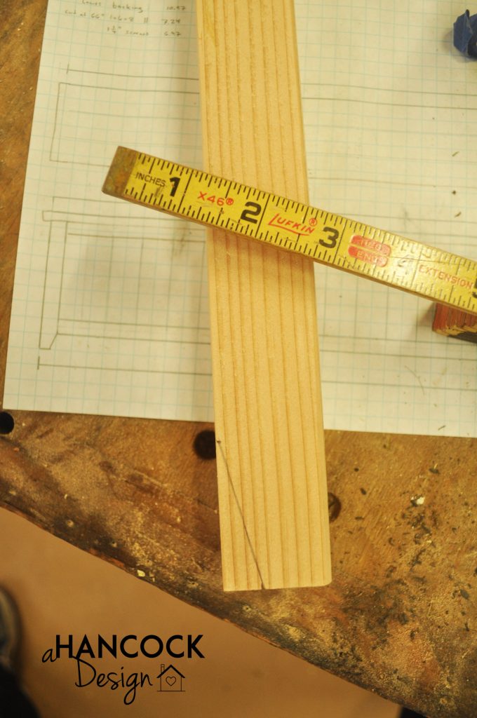 tapered legs custom diy footboard