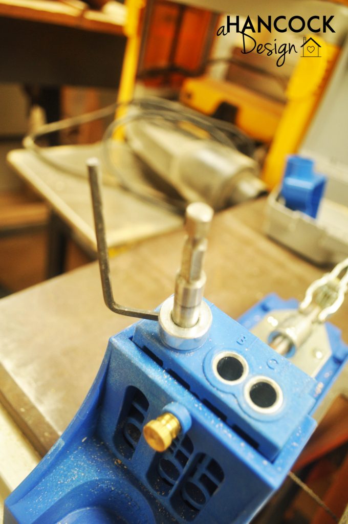 Kreg Jig setting depth