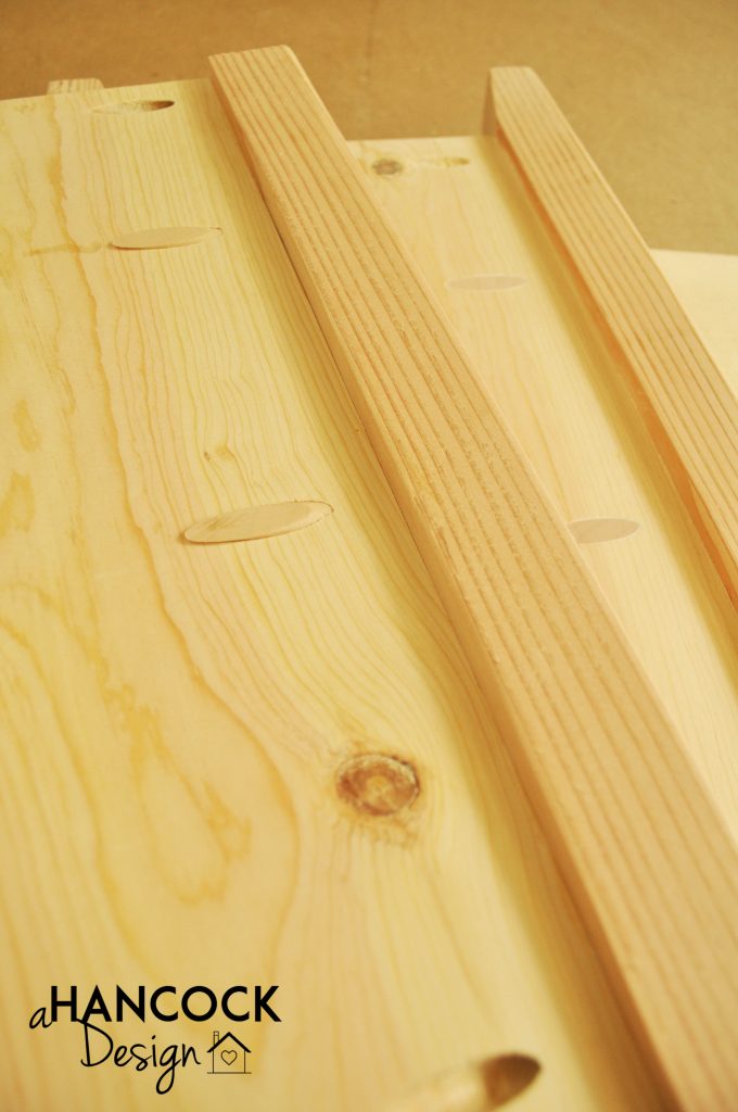Sanding down pocket hole plugs