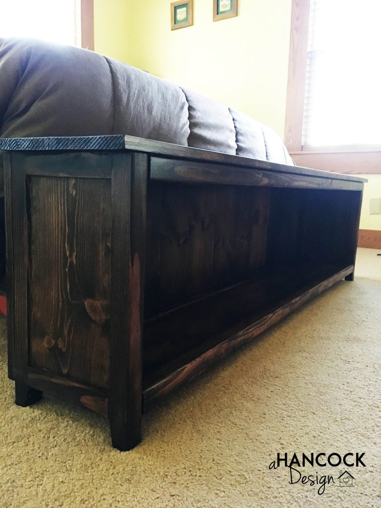 Completed Footboard in Place